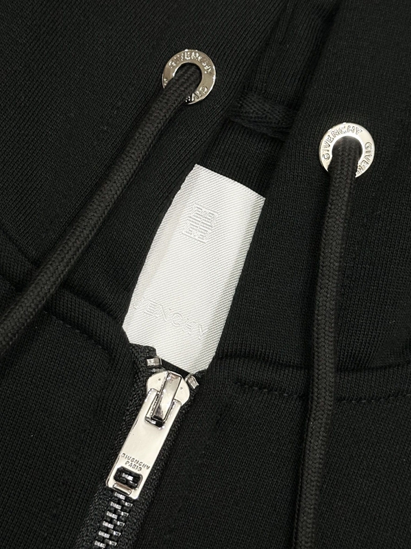 ブランドパーカー素材ディテール